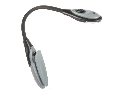 Led clip-on olvasó fény rugalmas forgatható, csiptetővel