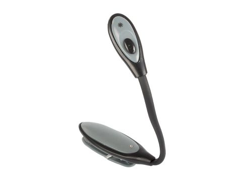 Led clip-on olvasó fény rugalmas forgatható, csiptetővel