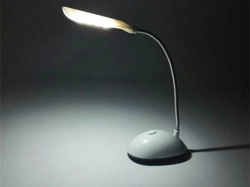 Flexibilis Iskolai, íróasztali lámpa 4 leddel, fehér