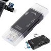 Sd microsd tf kártyaolvasó usb usb-c micro usb otg