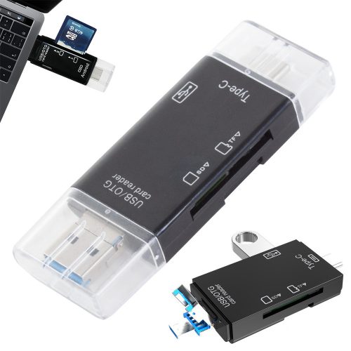 Sd microsd tf kártyaolvasó usb usb-c micro usb otg