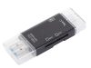 Sd microsd tf kártyaolvasó usb usb-c micro usb otg