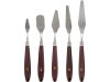 Festő spatula készlet 5 db