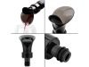 2 az 1-ben italadagoló és dugó fekete színben