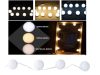 Led öltözőasztal tükör fények smink készlet 10db