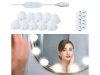 Led öltözőasztal tükör fények smink készlet 10db