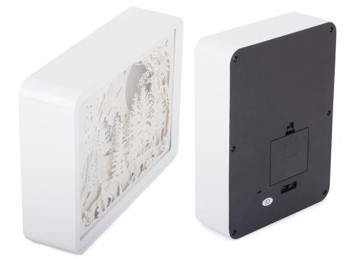 Usb - s, 3D Papírfaragás éjjeli lámpa távirányítóval, érintő szenzorral