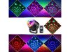 Diszkógömb led reflektor rgb projektor