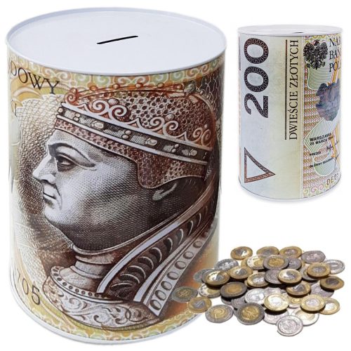 Fém pénzes doboz xl nagy