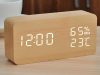 Elektronikus ébresztőóra hőmérő higrométer usb-vel