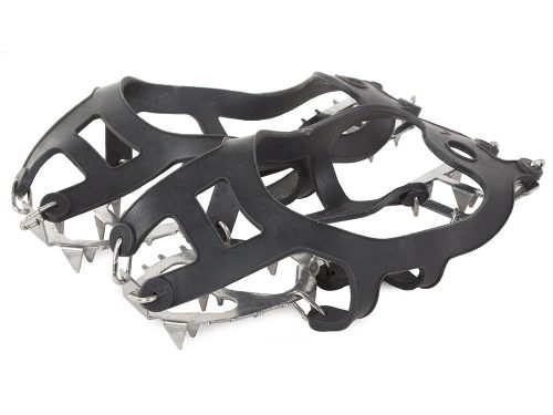 Csúszásgátló hágóvas cipőre és bakancsra – acéltüskés hólánc 40-45 méret, 1 pár 