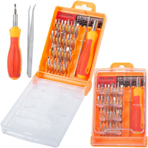 Precíziós csavarhúzó készlet 32in1 torx csavarhúzó