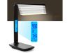 Led asztali lámpa iskola usb óra qi töltő