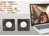 PC hangszórók 2.0 jack tápegység usb - 2 db