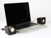 PC hangszórók 2.0 jack tápegység usb - 2 db