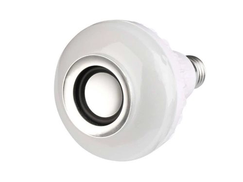 Led RGB színes villanykörte bluetooth-al hangszóróval, távirányítóval