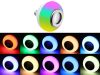Led RGB színes villanykörte bluetooth-al hangszóróval, távirányítóval
