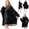 Meleg vastag pulóver oversize takaró xxl 2in1