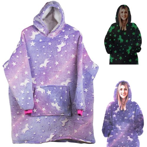 Meleg vastag pulóver oversize takaró xxl 2in1 fluoreszkáló