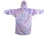 Meleg vastag pulóver oversize takaró xxl 2in1 fluoreszkáló