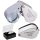 Összecsukható ékszerész zsebnagyító, 30× nagyítás, 21 mm, 2 LED