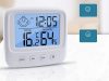 Hőmérő higrométer elektronikus belső óra