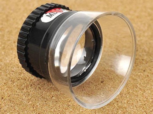 Órás és ékszerész szemnagyító, 15× nagyítás, 22 mm-es lencse