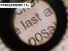 Órás és ékszerész szemnagyító, 15× nagyítás, 22 mm-es lencse