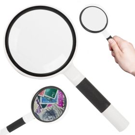   Kézi olvasónagyító üveglencsével, 75 mm, kb. 4× nagyítás