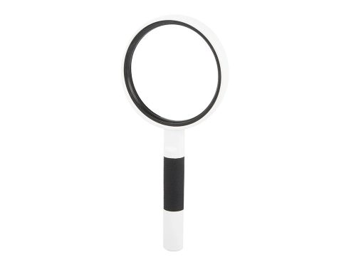 Kézi olvasónagyító üveglencsével, 75 mm, kb. 4× nagyítás