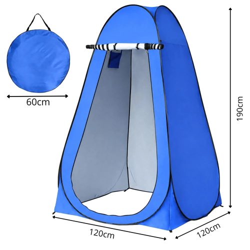 Strand sátor öltöző pop-up zuhanyzó, Wc - 190 cm