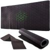 Prémium XXL Gamer Egérpad, rugalmas, 90x40 cm, Vízálló, 3D Hatású Hexagon Mintával