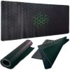 Flexibilis egérpad 80x30 cm - Méhsejt grafikával