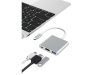 Type-C – HDMI 4K átalakító és USB 3.0 elosztó hub, 3 az 1 ben