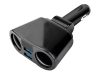 Szivargyújtó elosztó töltő 2 usb
