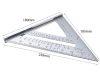 Nagy aluminium taper szögméret 180 mm
