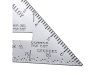 Nagy aluminium taper szögméret 180 mm