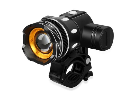 CREE XM-L T6 LED Kerékpár Lámpa Szett – USB-ről Tölthető Első és Hátsó Világítás
