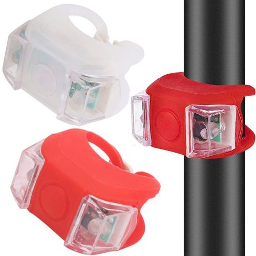 Szilikon Led kerékpár lámpák - 2 db