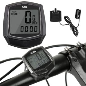 Vízálló kerékpár komputer LCD kijelzővel