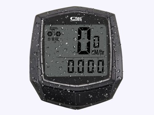 Vízálló kerékpár komputer LCD kijelzővel