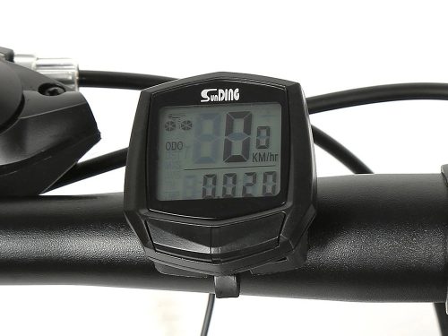 Vízálló kerékpár komputer LCD kijelzővel