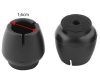 Székláb sapkák filc 12-16mm fekete 16db 16db