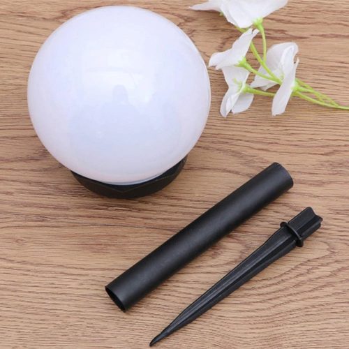 Napelemes RGB színes gömb lámpa készlet 10 cm, 4 db