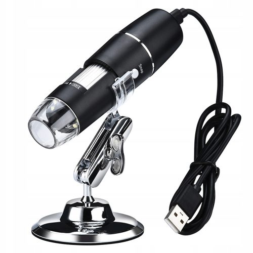 Digitális mikroszkóp usb 8 led smd 1000x zoom