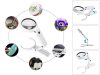 5x 11x 8 led usb összecsukható asztali lámpa 5x 11x 8 led