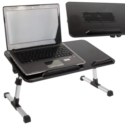 Laptop asztal összecsukható asztal, hűtőventilátorral