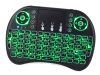 Vezeték nélküli billentyűzet érintőpaddal, háttérvilágítással Smart tv hez, XBOX-hoz, PS-hez