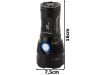 Bailong T48 zseblámpa XHP90 és COB LED-del, USB-C töltéssel