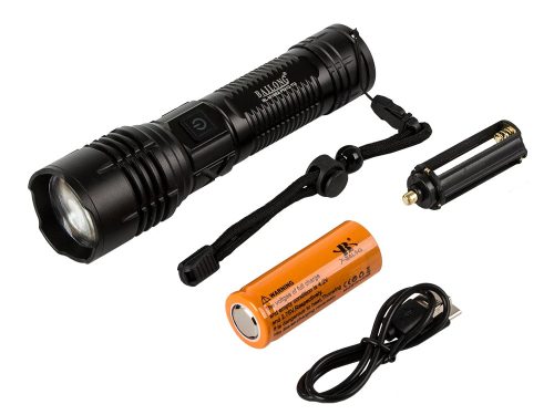 Bailong M1682 zoom zseblámpa PM10-TG LED-del és USB-C töltéssel